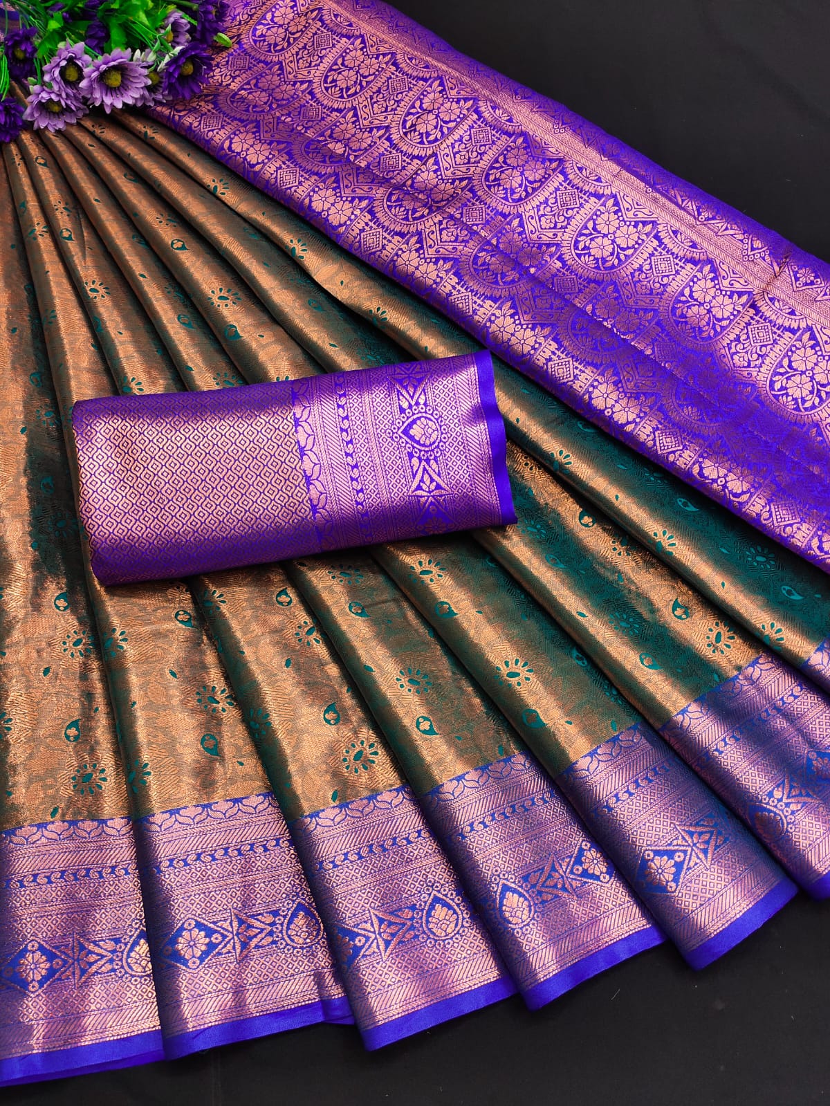 Gc Gaurvi Zari Work Kanchivaram Silk Non Catalog Sarees